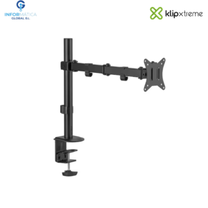 SOPORTE SIMPLE PARA MONITOR LCD LED KLIP XTREME KPM-300 COLOR NEGRO