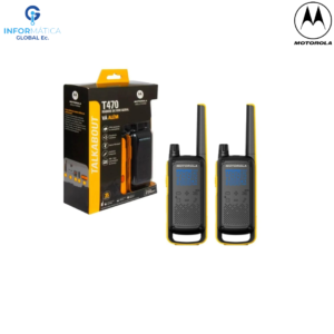 RADIO WALKIE TALKIE MOTOROLA T470 2 VIAS COMUNICACION ABIERTA