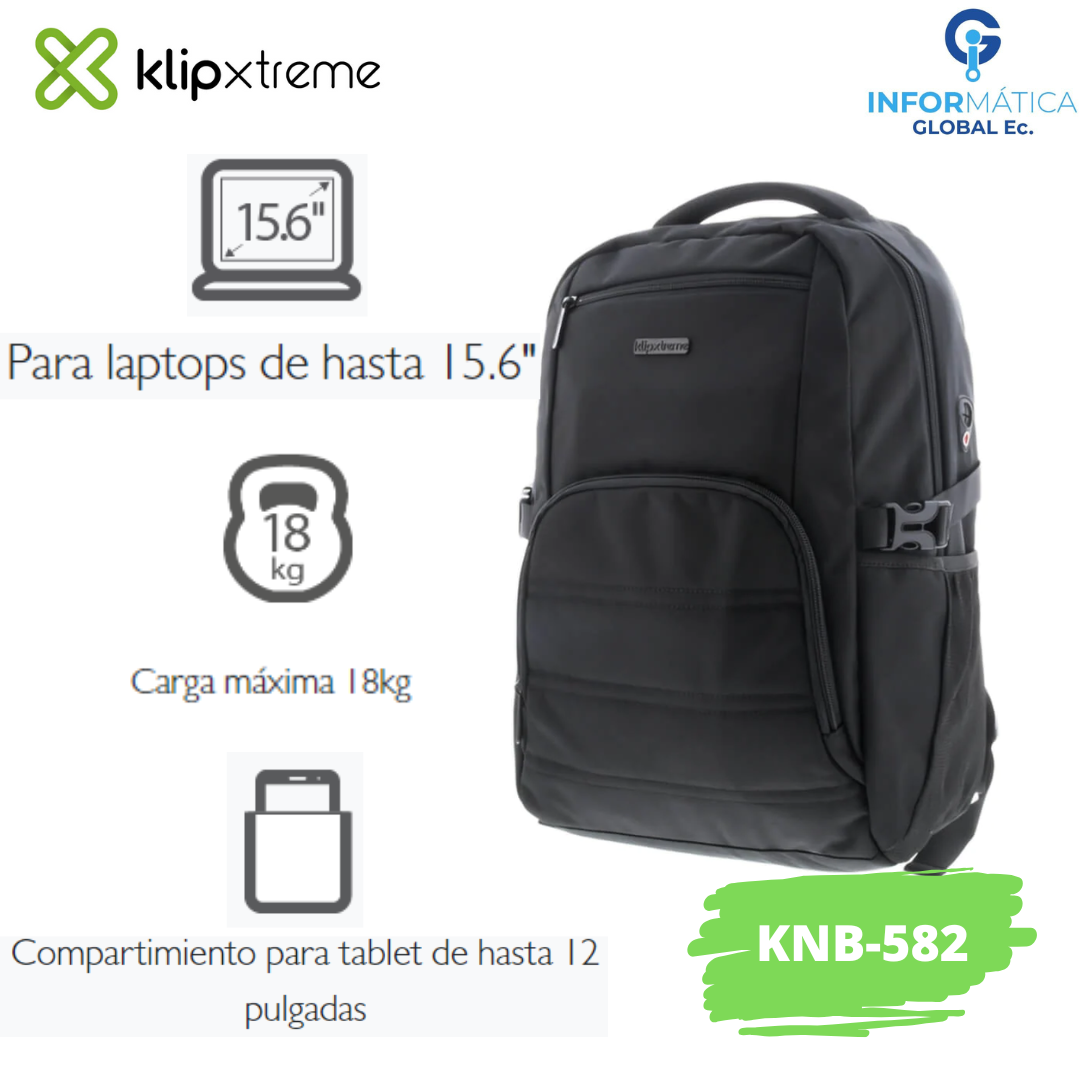 MOCHILA PARA PORTÁTILES KLIP XTREME EMBLEM KNB-582 15.6 PULGADAS - Imagen 4