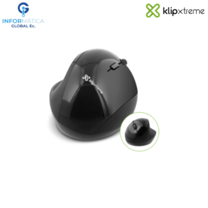MOUSE INALÁMBRICO ERGONÓMICO KLIP XTREME ORBIX KMW-500BK