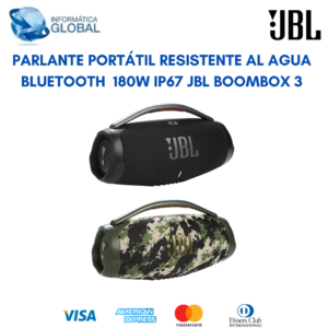 PARLANTE PORTÁTIL RESISTENTE AL AGUA BLUETOOTH JBL BOOMBOX 3