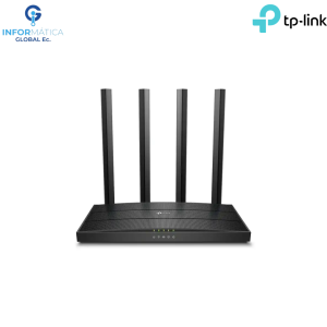 ROUTER DOBLE BANDA 4 ANTENAS TP LINK C80 AC1900 MU-MIMO