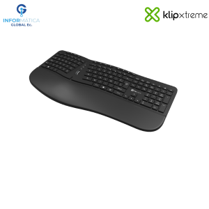 TECLADO INALÁMBRICO ERGONÓMICO KLIP XTREME PREMIUN KBK-530S