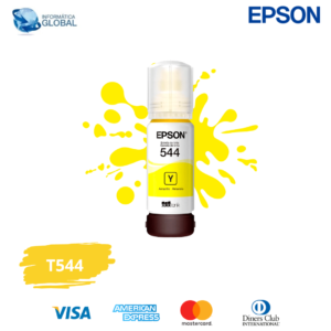 BOTELLA DE TINTA EPSON ECOTANK T544 RENDIMIENTO 65ML / 7500 PÁGINAS COLOR AMARILLO