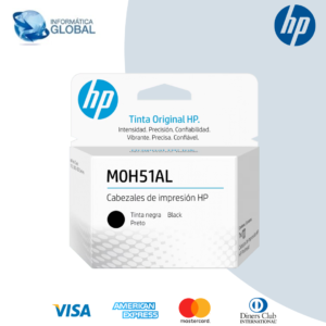 CABEZAL DE TINTA DE IMPRESIÓN COLOR NEGRO HP INKTANK M0H051LA