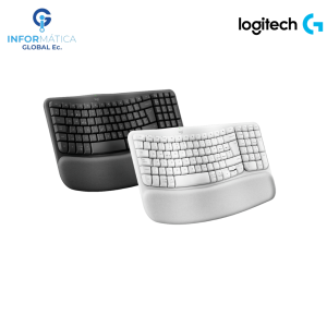 TECLADO ERGONÓMICO INALÁMBRICO BLUETOOTH LOGITECH ERGO WAVE KEYS