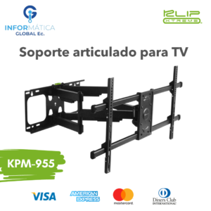 SOPORTE ARTICULADO PARA TV 37 A 90 PULGADAS KLIP XTREME KPM-955