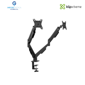 SOPORTE CON MECANISMO PARA DOS MONITORES LCD LED KLIP XTREME KMM-410