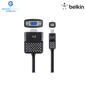 ADAPTADOR MINI DISPLAY PORT A VGA 12CM BELKIN COLOR NEGRO
