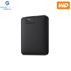DISCO DURO EXTERNO PORTÁTIL USB 3.0 WESTERN DIGITAL ELEMENTS 1TB