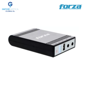 MINI UPS Y CARGADOR 14W USB SALIDAS DE 5/9/12VCC FORZA DC-140USB