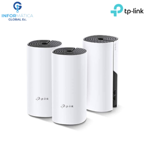 SISTEMA WIFI MESH 10/100MBPS 3 ROUTERS TPLINK AC1200 DECO-E4