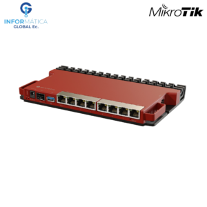 ROUTER CON 8 PUERTOS GIGABIT NIVEL 5 DOBLE NÚCLEO MIKROTIK L009UIGS