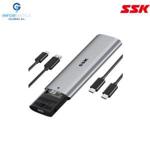 CASE / ENCLOUSURE SSK HE-C371 M.2 NVME SSD USB 3.2 GEN 2