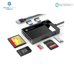 LECTOR DE TARJETAS DE MEMORIAS MICRO SD SDXC SDHC USB 3.0 WARRKY 7 EN 2
