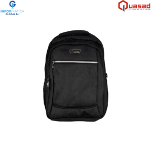 MOCHILA PARA PORTÁTILES QUASAD Q-19331 15.6 PULGADAS COLOR NEGRO