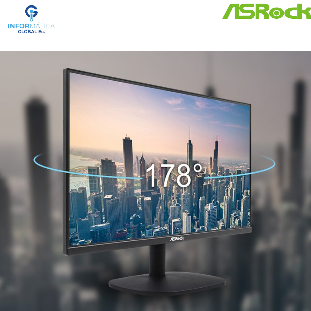 MONITOR PLANO FULL HD 1920X1080 100HZ 1MS ASROCK CL27FF 27 PULGADAS - Imagen 5
