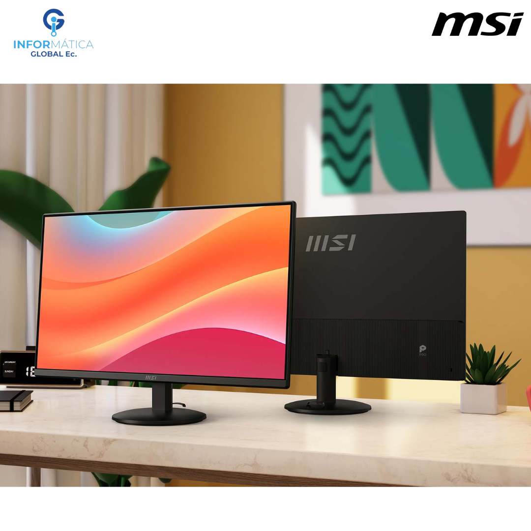 MONITOR PLANO 1920X1080P FULL HD 100HZ 1MS MSI MP242L 24 PULGADAS - Imagen 3