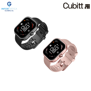 SMARTWATCH BLUETOOTH CUBITT VIVA LITE COLOR ROSADO Y NEGRO
