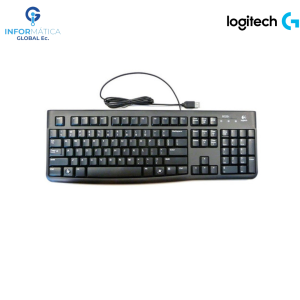 TECLADO CABLEADO USB-A LOGITECH K120 COLOR NEGRO