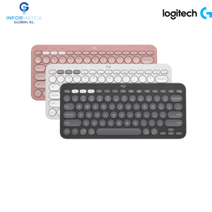 TECLADO INALÁMBRICO MULTIDISPOSITIVO BLUETOOTH LOGITECH PEBBLE KEYS 2 K380S