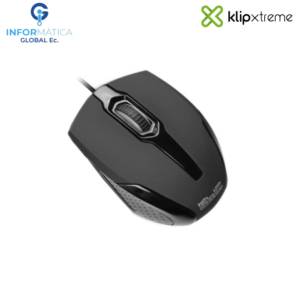 MOUSE CABLEADO KLIP XTREME GALET KMO-120BK COLOR NEGRO