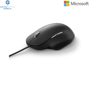 MOUSE CABLEADO ERGONÓMICO MICROSOFT RJG-00001 COLOR NEGRO