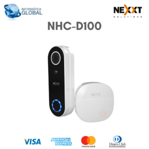 VIDEO PORTERO RECARGABLE INAL. INTEL. CON CÁMARA NEXXT NHC-D100