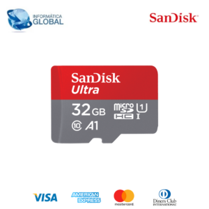 TARJETA MEMORIA CON ADAPTADOR MICRO SDXC SANDISK ULTRA 32GB / 98MB/s