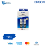 JUEGO DE BOTELLAS DE TINTA EPSON ECOTANK T544 REND. 65ML / 7500 PÁG. COLOR NEGRO