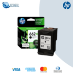 CARTUCHO DE TINTA ORIGINAL ALTA CAPACIDAD COLOR NEGRO HP 662XL CZ105AL RENDIMIENTO 360 PÁG.