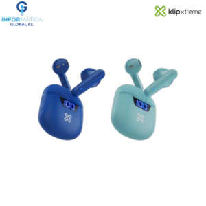 AURICULARES INAL. TÁCTILES IPX3 KLIP XTREME TOUCHBUDS KTE-006