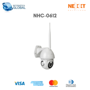 CAMARA INTELIGENTE PARA EXTERIOR WIFI HD MICRO SD NEXXT NHC-O612 PTZ
