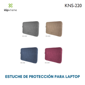 ESTUCHE SIMPLE PORTÁTILES 15.6 PULGADAS KLIP XTREME KNS-220