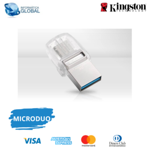 MEMORIA FLASH MICRO DUO USB 3.2 / USB C KINGSTON DATATRAVELER DTDUO 3C 32GB