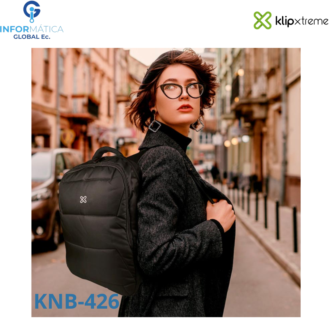 MOCHILA PARA PORTÁTILES KLIP XTREME MÓNACO KNB-426 15.6 PULGADAS - Imagen 2