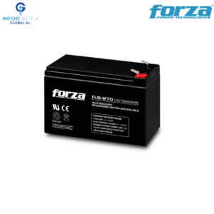 BATERÍA RECARGABLE PARA UPS SIN MANT 12V 7AH FORZA FUB-1270