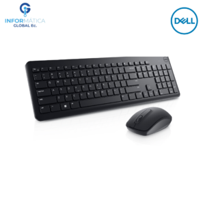 JUEGO DE TECLADO Y MOUSE INALÁMBRICO USB VERSIÓN ESPAÑOL DELL KM3322W