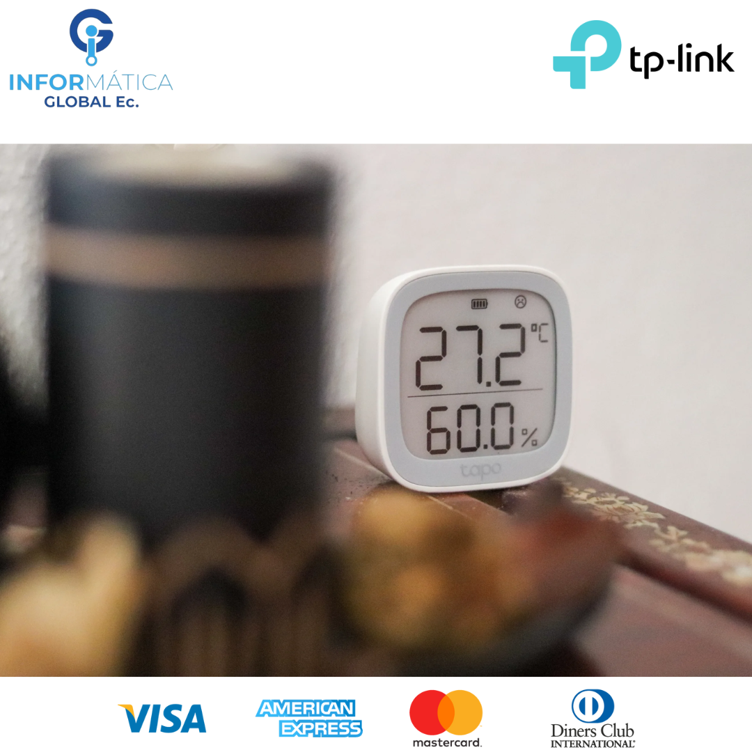 SENSOR INTELIGENTE DE TEMPERATURA Y HUMEDAD TP LINK TAPO T315 - Imagen 2