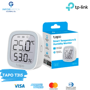 SENSOR INTELIGENTE DE TEMPERATURA Y HUMEDAD TP LINK TAPO T315