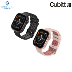 SMARTWATCH BLUETOOTH CUBITT VIVA PRO 2 COLOR ROSADO Y NEGRO