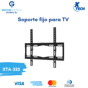 SOPORTE FIJO PARA TV 32 A 55 PULGADAS XTECH XTA-325 COLOR NEGRO