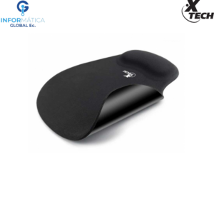 PAD MOUSE CON REPOSA MUÑECA DE GEL XTECH SKADI XTA-526 COLOR NEGRO